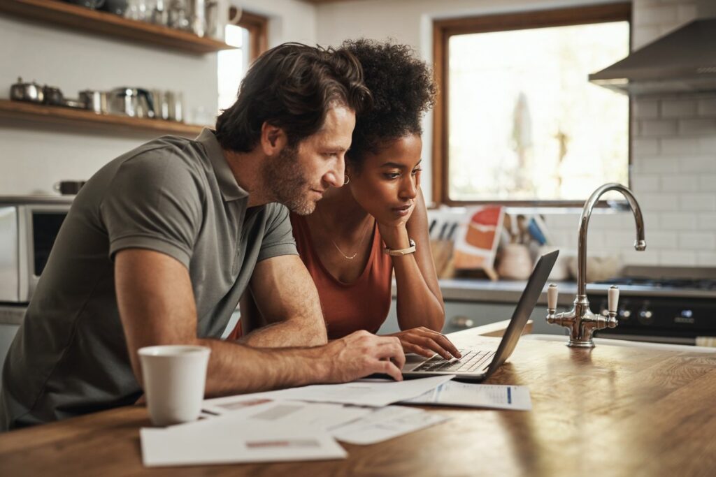 Consorsbank Depot: Paar am Computer